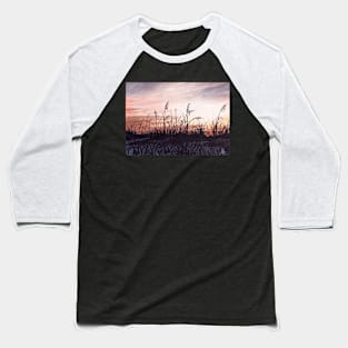 Sea Oats at Sunset Baseball T-Shirt